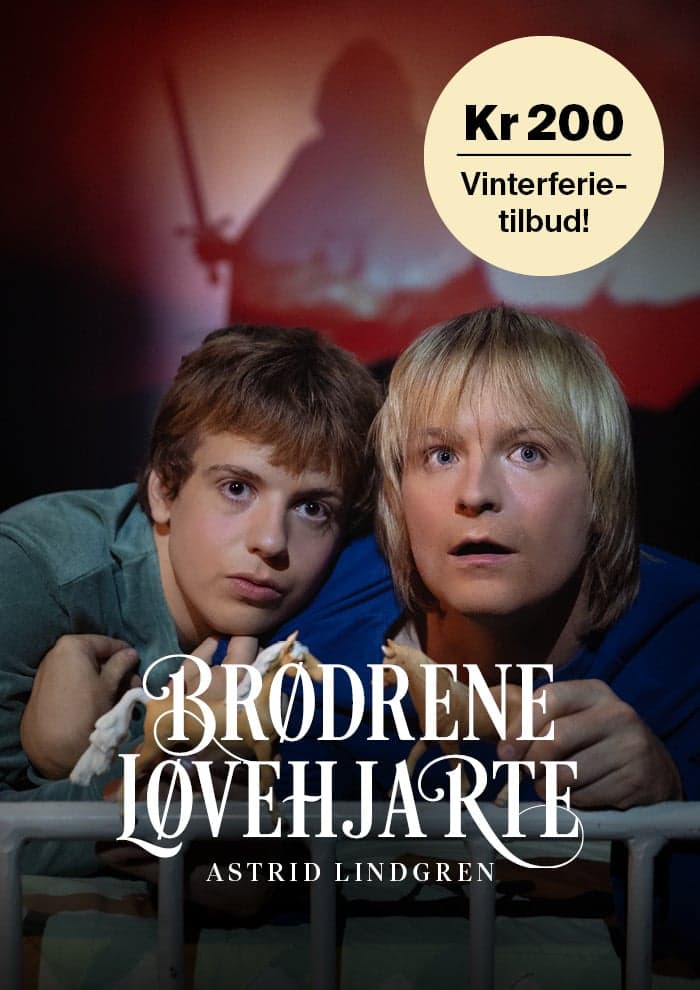 Fana kulturhus: Bødrene Løvehjarte - teater for barn i Bergen