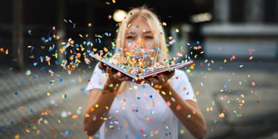 Klassebesøk på Laksevåg bibliotek