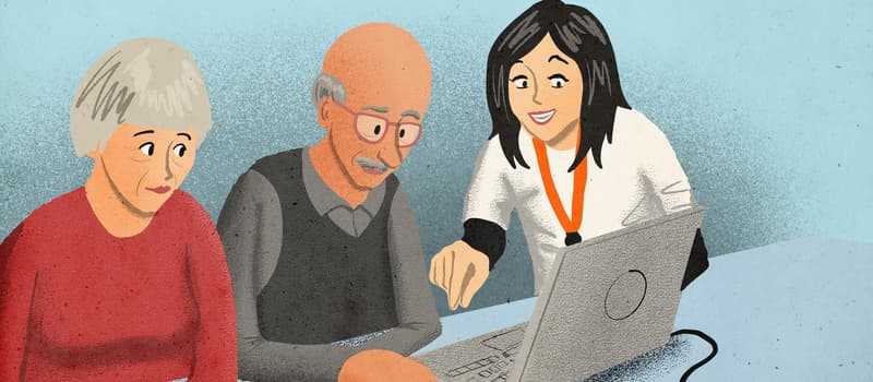 Datahjelp på Hovedbiblioteket