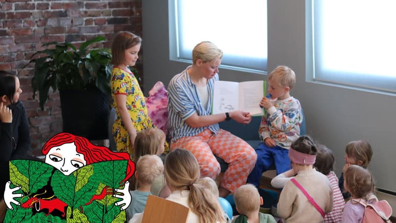 Lillelørdag litteraturkafé